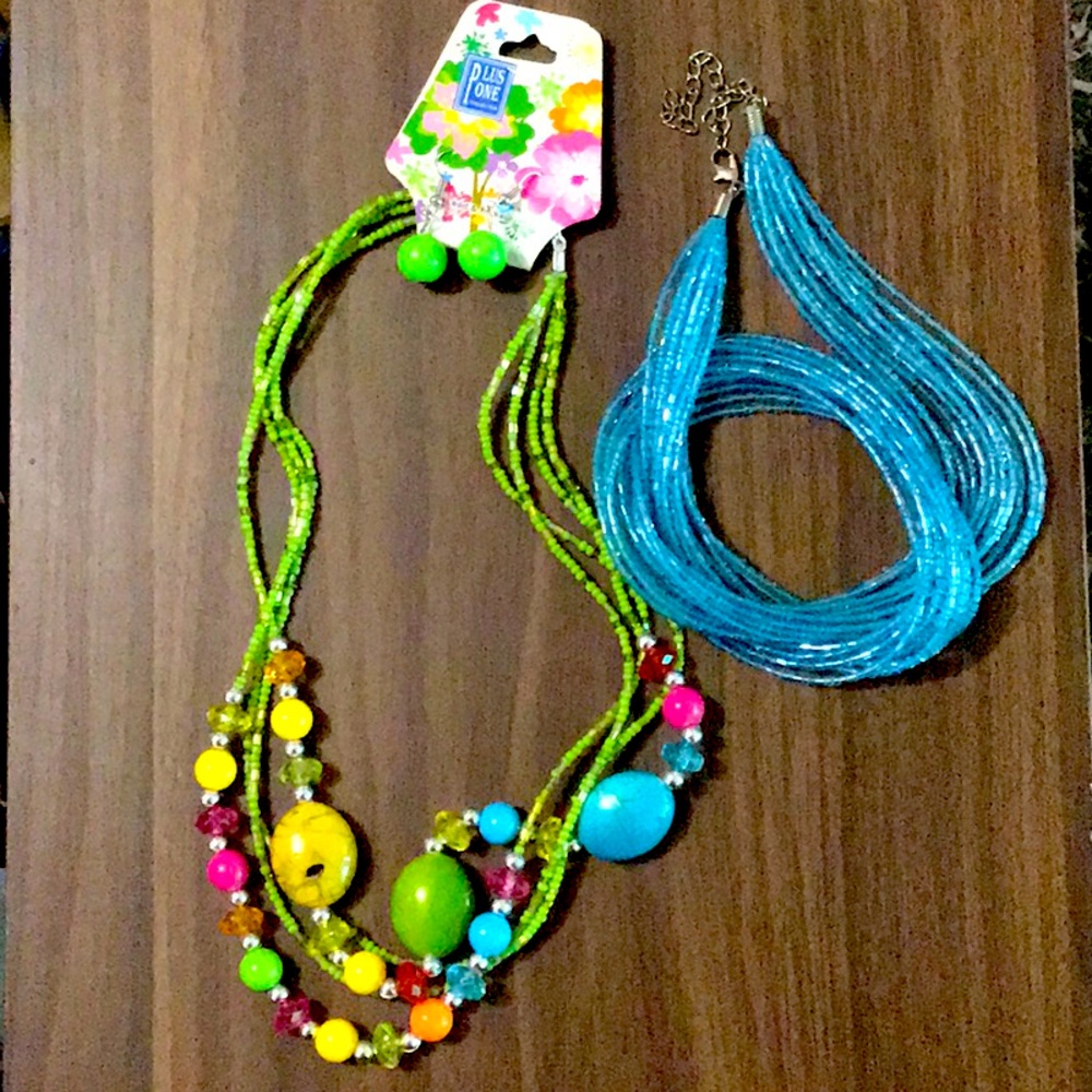 Necklaces.